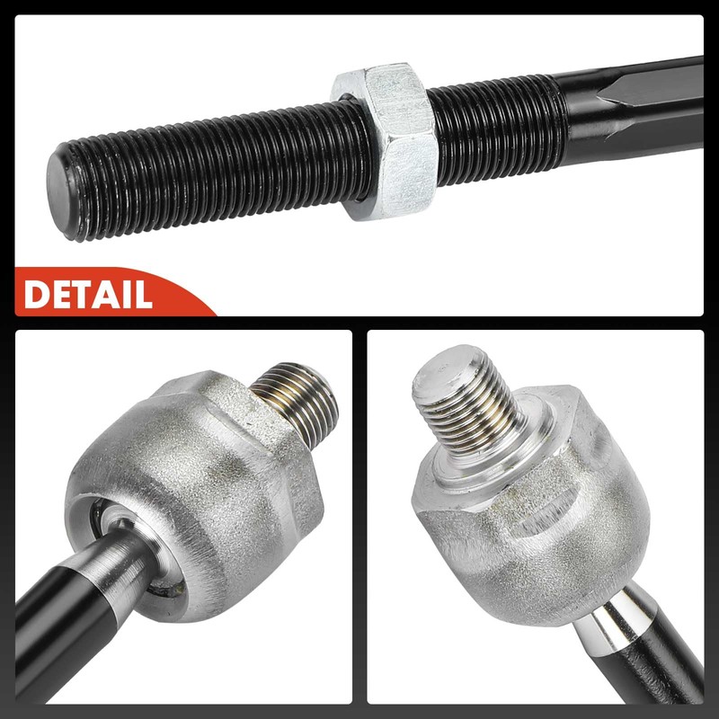 A-Premium 2 x Front Inner Tie Rod Ends, Compatible with