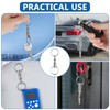 Thinp 5 Pieces Quick Release Keychain Detachable Keychain Detachable Key