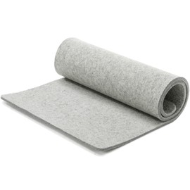 HunnmingRe 22" x 60" Wool Pressing Mat, Extra Large 100% New Zealand Wool Ironing Mat for Quilting Supplies, Sewing, Embroidery, 0.5 Thick Heat-Resistant Double Non-Slip Sided Ironing Pad