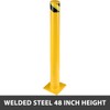 BestEquip 42-5.5 Safety Bollard, 5-1/2" OD Safety Barrier Bollard, 42"
