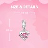 BIZK 925 Sterling Silver Charm for Bracelets and Necklaces Charms