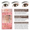 Paleta De Maquillaje De 68 Pcs Con Labial De Larga