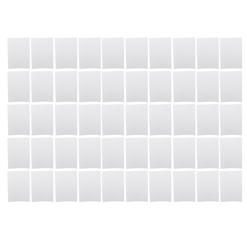 50pcs A4 Laminate Sheets Exquisite Cuttable Self Adhesive Waterproof Laminating
