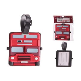 Puckator London Icons Red Routemaster Bus PVC Luggage Tag