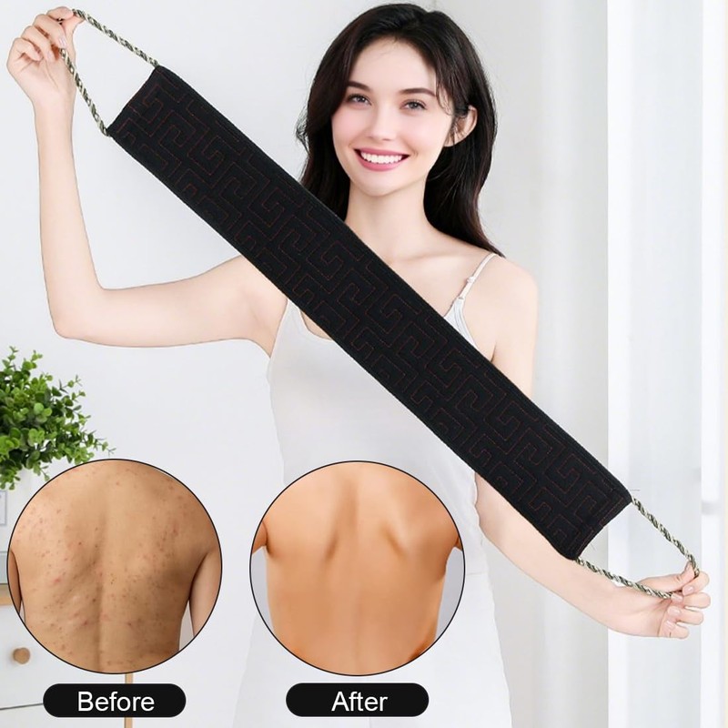 Back Scrubber, Back Brush Shower, Exfoliating Back Scrubber for Shower,
