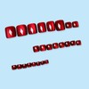 French Tip False Toenails - Press On Toe Nails Short
