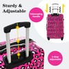 Merax 3 Piece Luggage Sets, Hardside Expandable Luggages Spinner Leopard