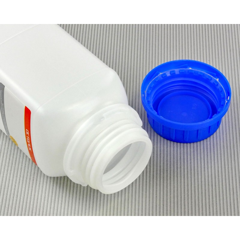 Wide Neck Bottles With Blue Lid, 1 x, 1000 ml