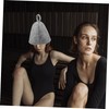 VICASKY 1 Set Comfortable Sauna Hat Set of Water Absorbent
