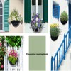 3pcs Half Round Planter Liner Half Circle Flower Pot Liner