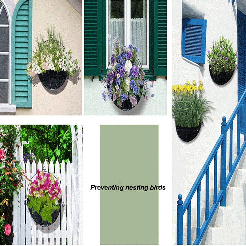 3pcs Half Round Planter Liner Half Circle Flower Pot Liner