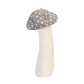 Hofun4U Mushroom Plush Pillow - 39 inch Mushroom Shaped Stuffed Long Pillow - Mushroom Plush Body Pillow - Christmas Birthday Sofa Home Decoration (Grey)