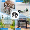 Cable Candado Flexible, KEVOSOK Candado de Bicicleta Antirrobo con Llave,