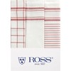 Ross - Cotton - Set of 3 Tea Towels (Red)
