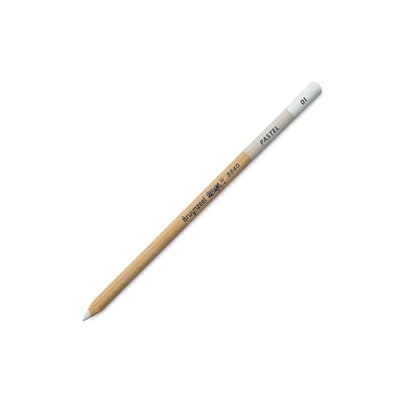 Bruynzeel Canson Pastel Pencils - White - 01 by