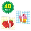 48 Food Matching Puzzles with Error-Correction Mechanism Pre-Primer in 2