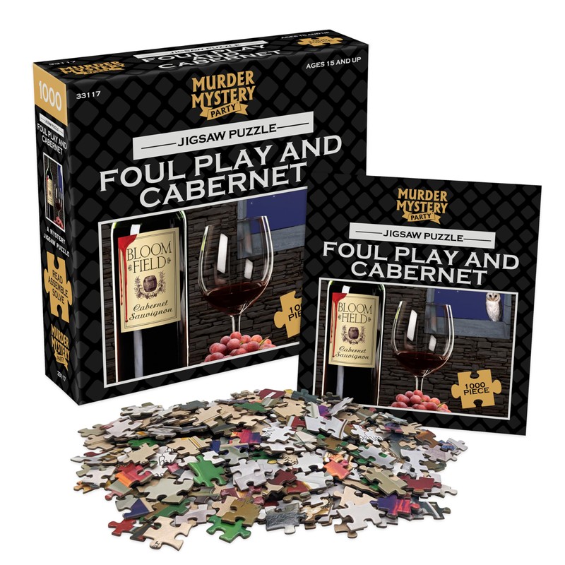 Murder Mystery Party – Foul Play & Cabernet 1000 Piece