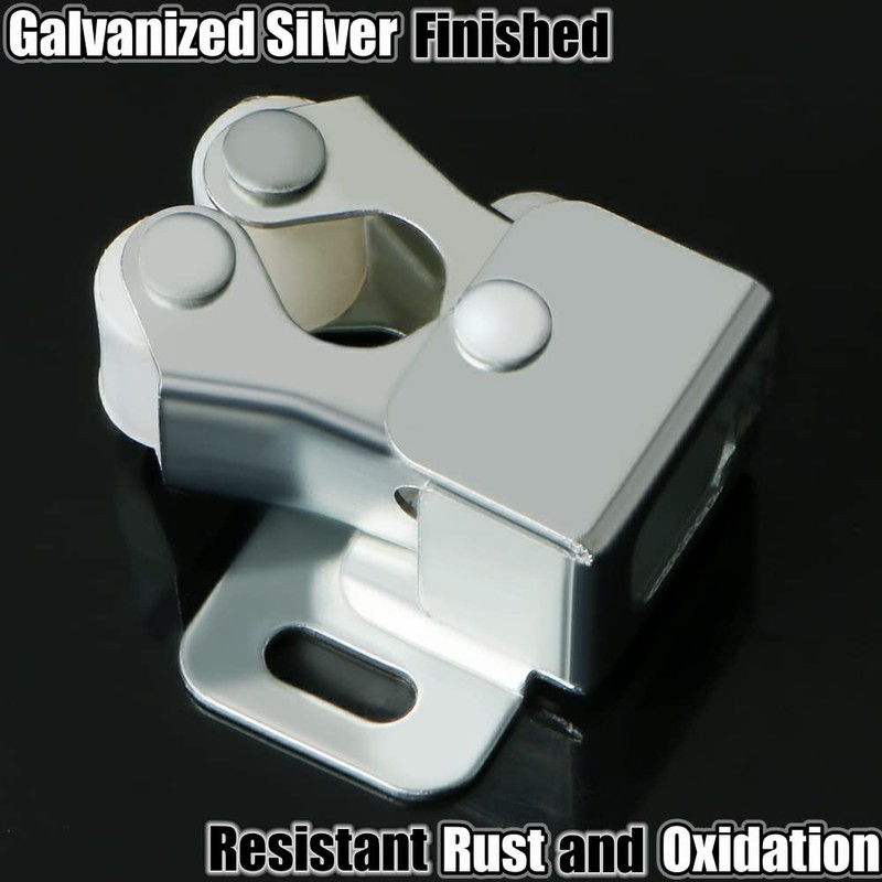 Alise Cabinet Door Latch,Cupboard Closet Doors Catch Closer Double Ball
