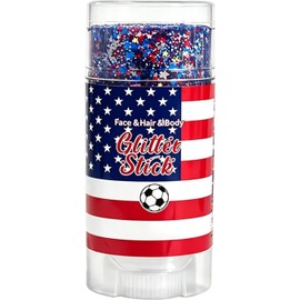 Purpurina de pelo, blanca y azul Brillo Purpurina Bandera EE.UU. Glitter Corporal Rojo, Blanco Y Azul Para Desfiles, Temáticas, Celebraciones, Ojos, Mejillas, Pelo, Hombros