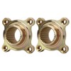 2pcs Wheel Rear Axle Hub 28 Tooth Spline 4 Stud