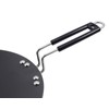 Indianbeautifulart Hard Anodized Aluminum Black Chapati Tawa Roti Cookware Tava,