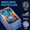 200 PCS Clear Card sleeves, 3 x 4 Pulgadas, Top