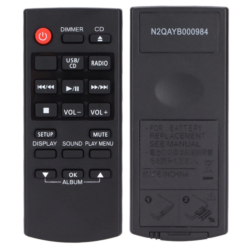 Universal Remote Control Replacement for HIFI Stereo Sound System, for