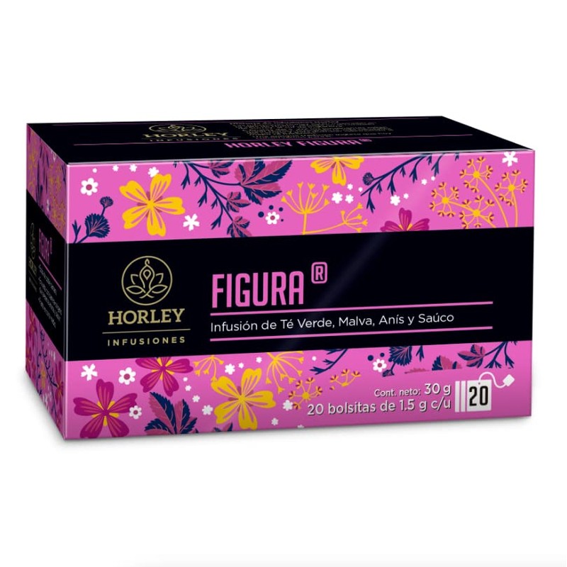 Horley Té Figura. Té Verde, Malva, Anís y Saúco con