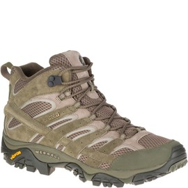 Merrell Men's Moab 2 Mid Waterproof Hiking Boot, Dusty Olive, 10 M US