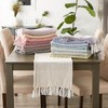 DII Woven Basics Collection 100% Cotton Knit Table Runner, 15x72,