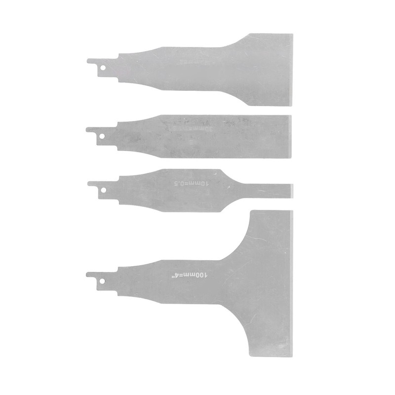 4PCS Reciprocating Saw Scraper Blade Multifunctional Stainless Steel Tile Cleaning