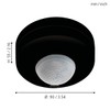 Eglo 97422 DETECT ME 6 PIR Motion Sensor in Black