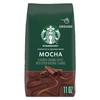 Starbucks Ground Coffee, Flavored Hot or Iced Coffee, Mocha, 11