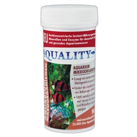 aquality Aquarium Microorganisms 50 g (Highly Concentrated Instant Microorganisms, Minerals, Enzymes - Stable Balance - Breakdown Pollutants)