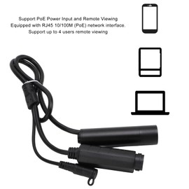 2MP 1080P HD Small POE Network Camera with Motion Detection, 110° Wide Angle, CCTV Security Camera, 3D Noise Reduction, for Indoor and Outdoor Surveillance