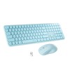 FCPLU x UBOTIE Wireless Keyboard and Mouse Combo with 110