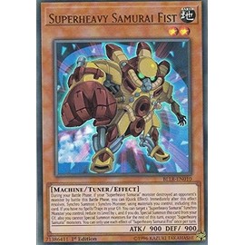 Superheavy Samurai Fist - BLLR-EN010 - Ultra Rare - 1st Edition