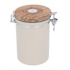 Coffee Canister 1.8L Stainless Steel Airtight Coffee Bean Storage Container