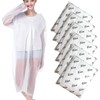 Eiza e603 Raincoat, Disposable Long EVA Rain Poncho, Rain Gear,