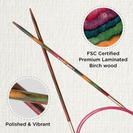KnitPro Symfonie Fixed Circular Needles 16" (40cm) | 3.00mm