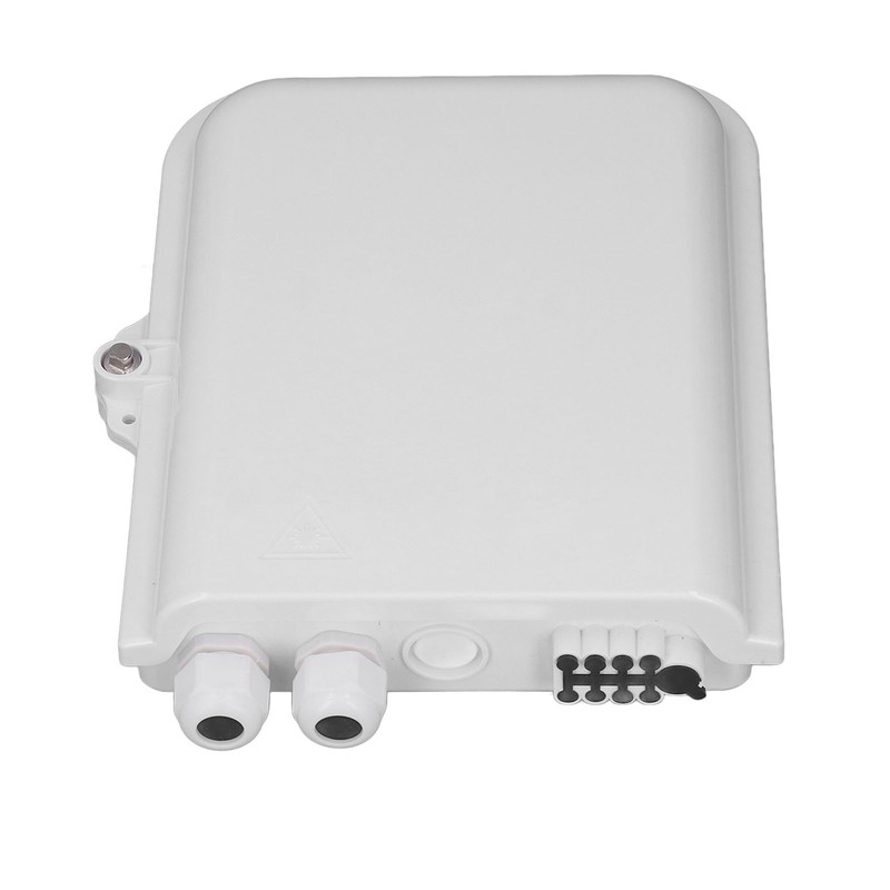 8 Core Fiber Distribution Box ABS Wall Mounted Fiber Optic