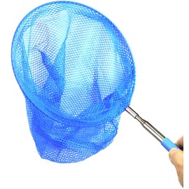 4pcs MAGIKON 8-Inch Diameter Retractable Bug Net,Little Fish Butterfly catching Net Colorful