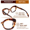 Hubeye 3 Pack Cat Eye Reading Glasses for Women Oversized