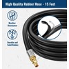 CALPOSE 15FT RV Quick Connect Propane Hose