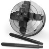 3 inch Mini Wood Lathe Chuck,4-jaw Self-Centering Lathe Chucks for