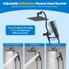 Hibbent All Metal cUPC Certified Shower Head, 10'' High Pressure