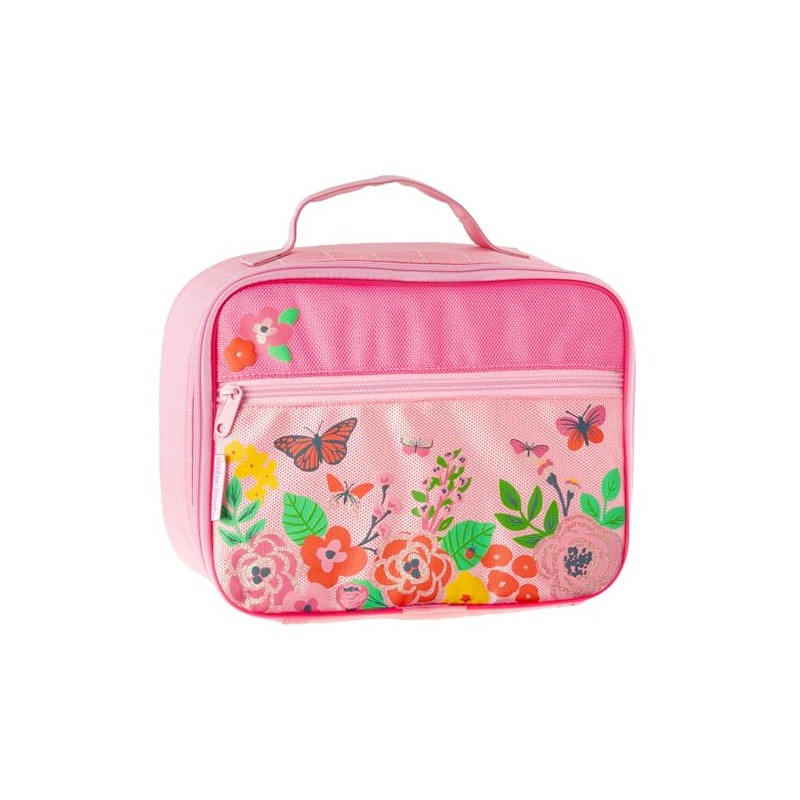 Stephen Joseph Kids' Lunchbox, Butterfly Floral