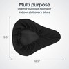 Schwinn Comfort Bike Cruiser Seat Cover, High-Tech Gel Padding Gel