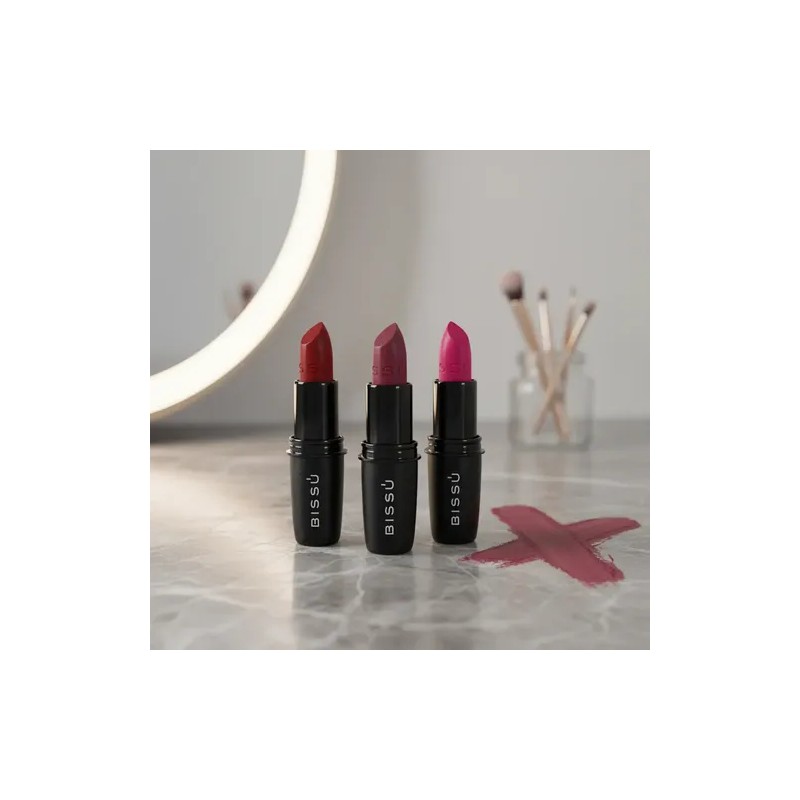Kit 3 Piezas Labial Humectante Bissú Varios Tonos