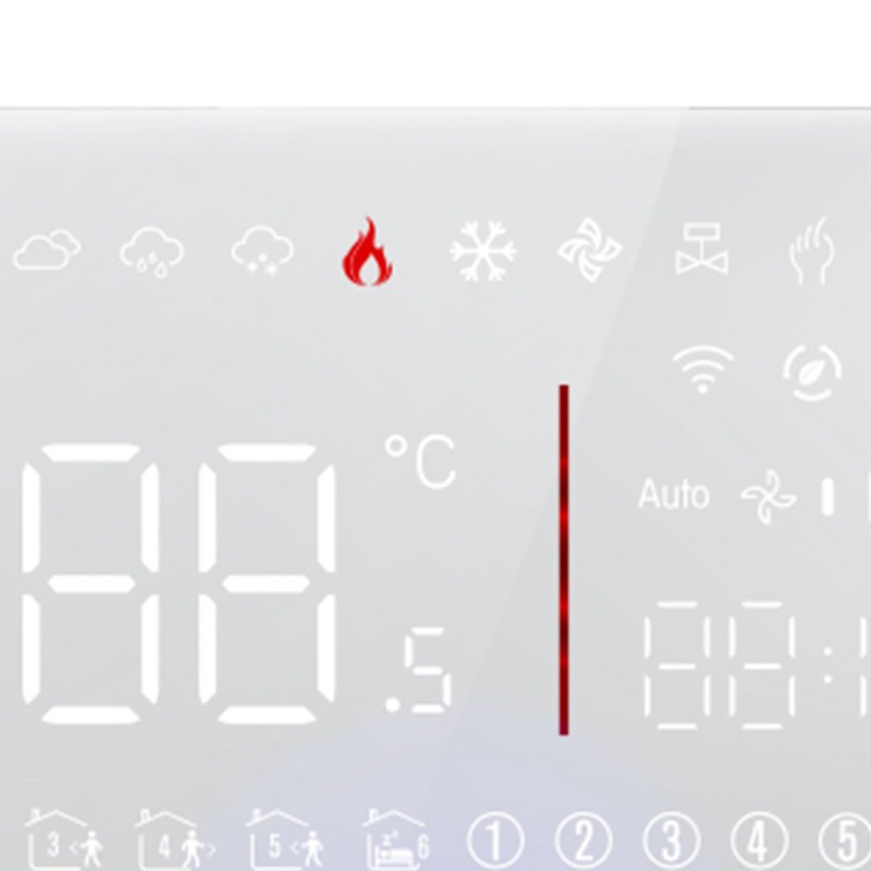 WiFi Air Conditioning Thermostat Smart Air Conditioning Controller 5+2 Days